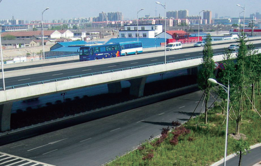 南京快速內(nèi)環(huán)西線南延四標(biāo)匝道橋